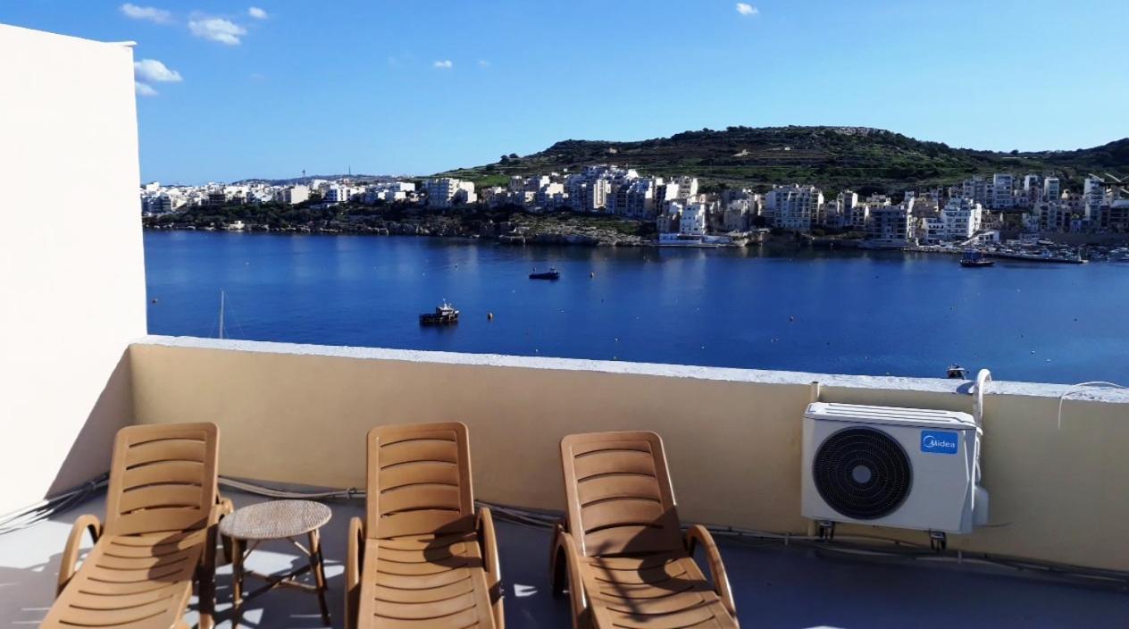 Bayview 2 Bedroom Seaview Apartment With Large Terrace With Panoramic Views - By Getawaysmalta St. Paul's Bay Exterior photo