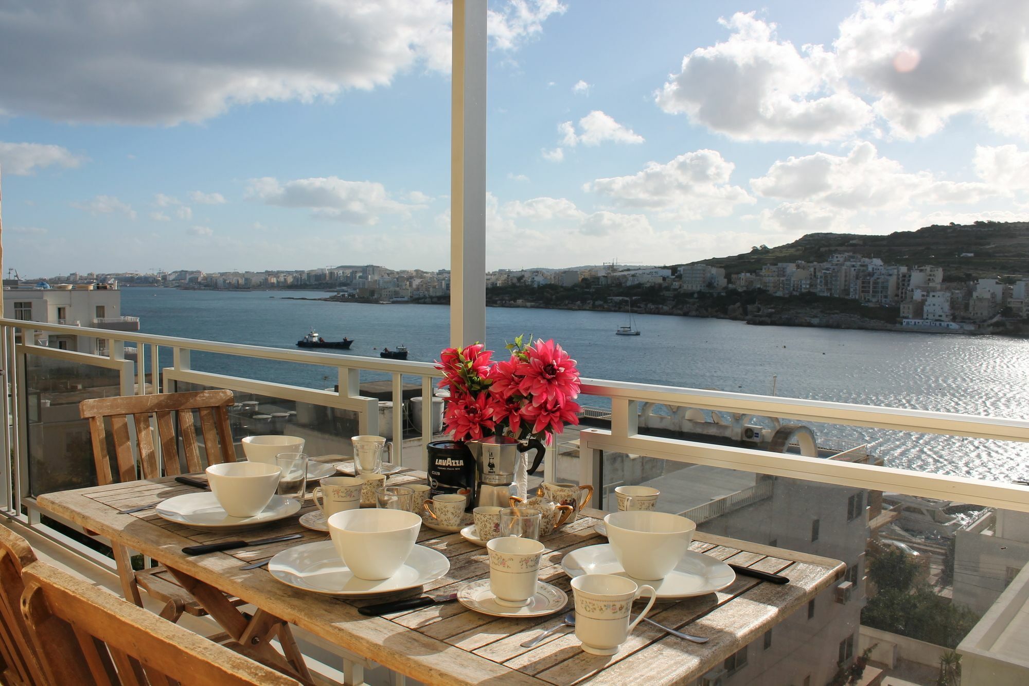 Bayview 2 Bedroom Seaview Apartment With Large Terrace With Panoramic Views - By Getawaysmalta St. Paul's Bay Exterior photo